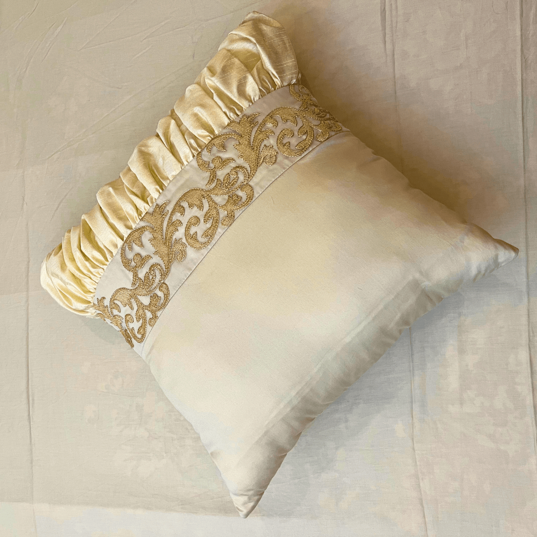 Beige Gold 7 Pcs Comforter Set