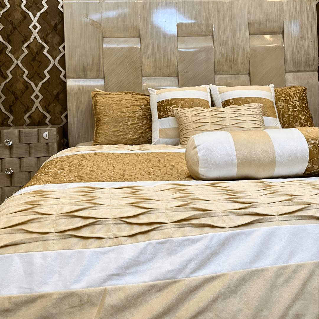 Crushed Comforter Set 11 Pcs