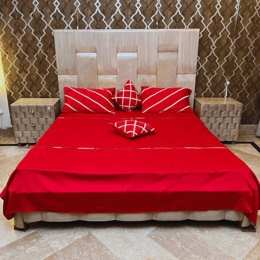 Red Rose BedSheet Set