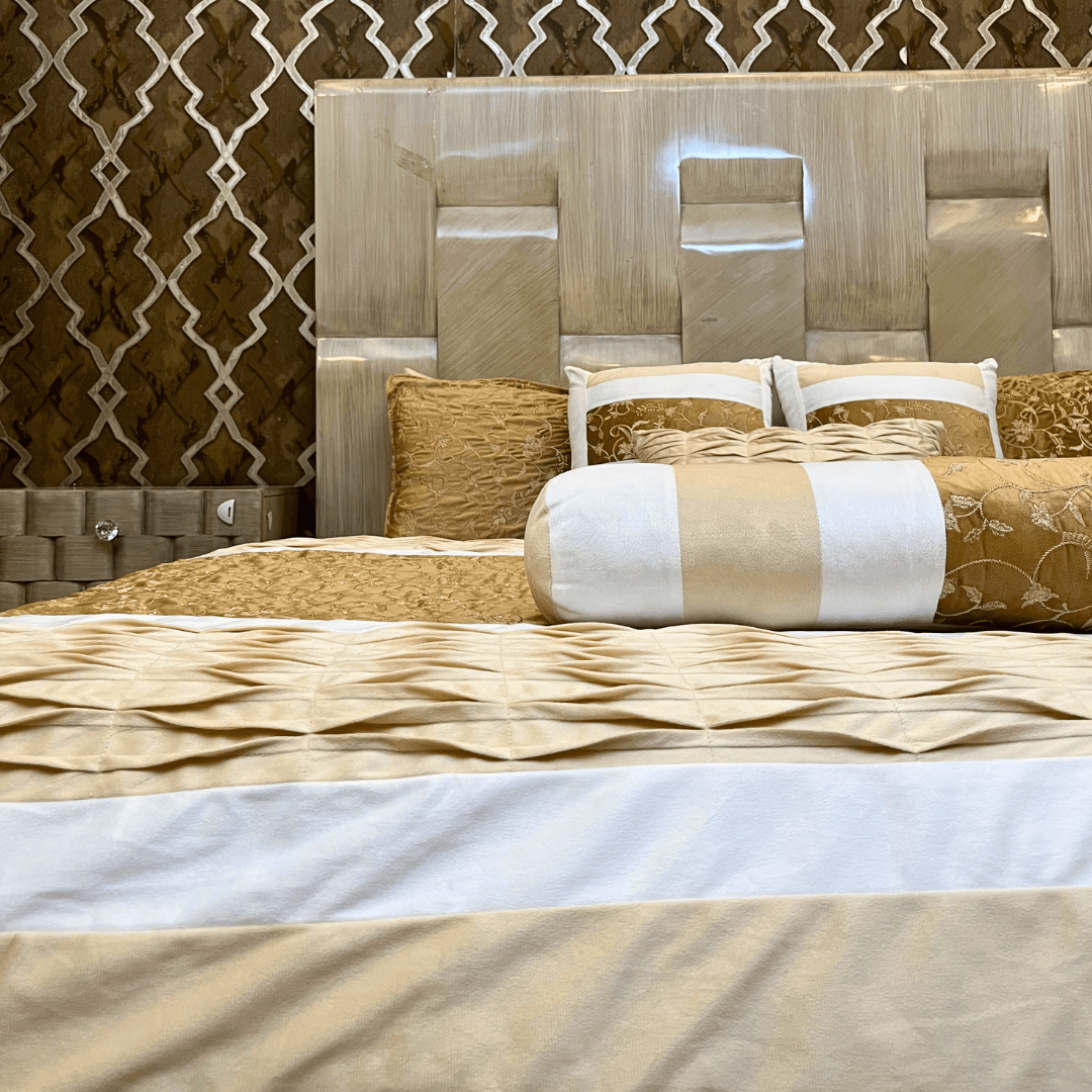 Crushed Comforter Set 11 Pcs