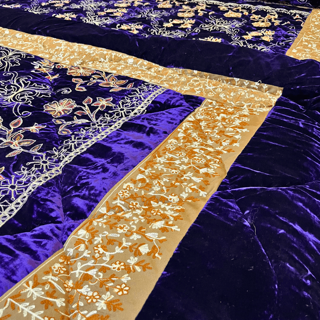 Embroidered Comforter Set