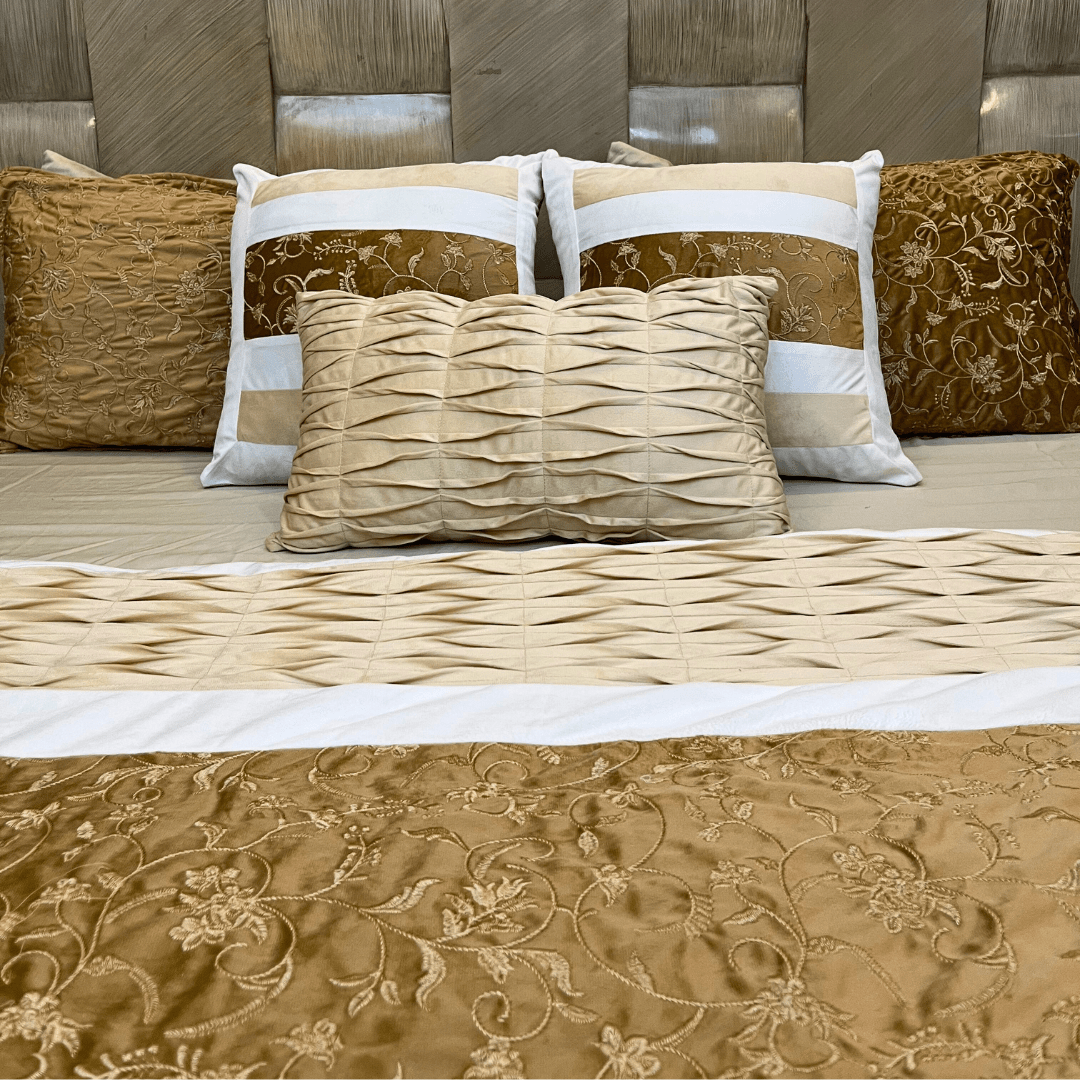 Crushed Comforter Set 11 Pcs