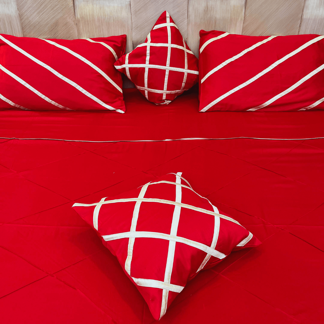 Red Rose BedSheet Set