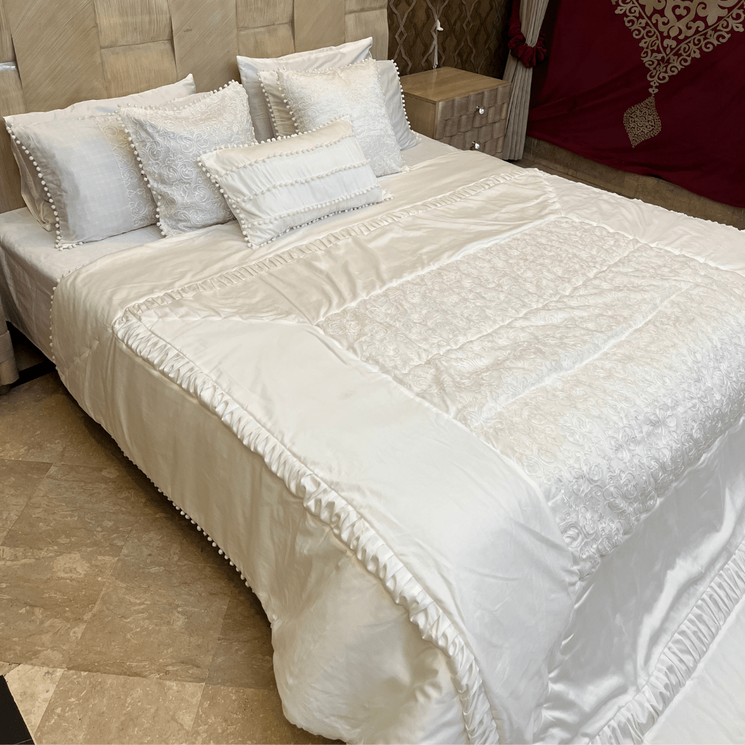 Hand Work Bedsheet Set