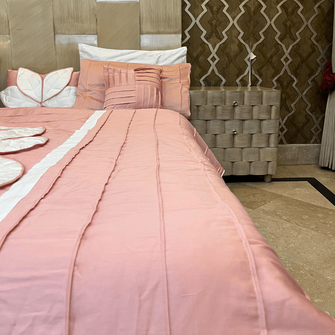 Applique Comforter 8 pcs