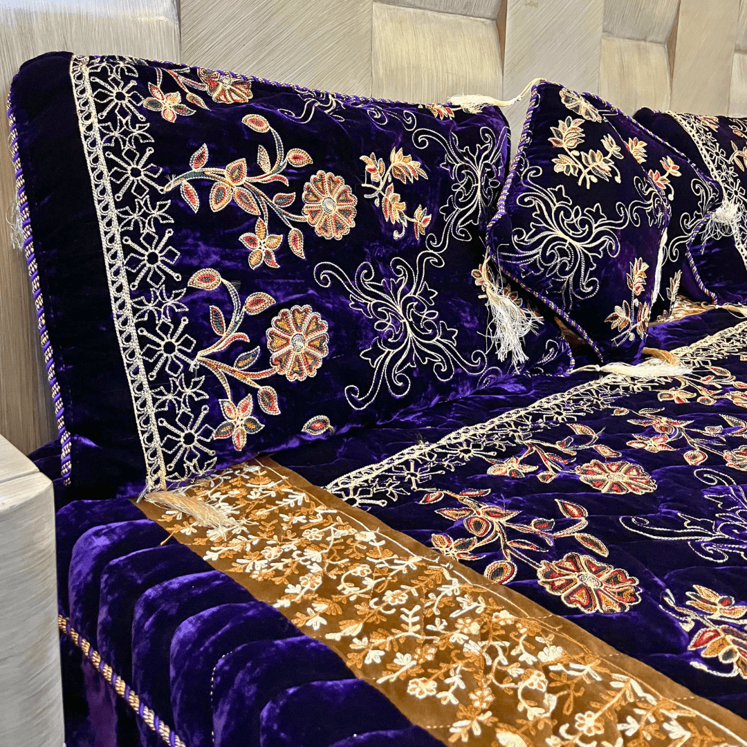 Embroidered Comforter Set