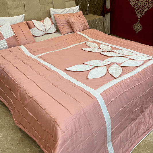 Applique Comforter 8 pcs
