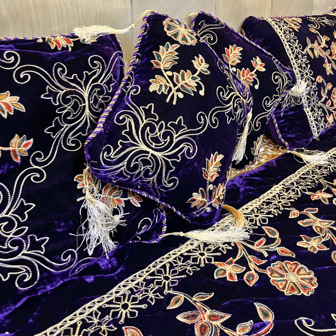 Embroidered Comforter Set