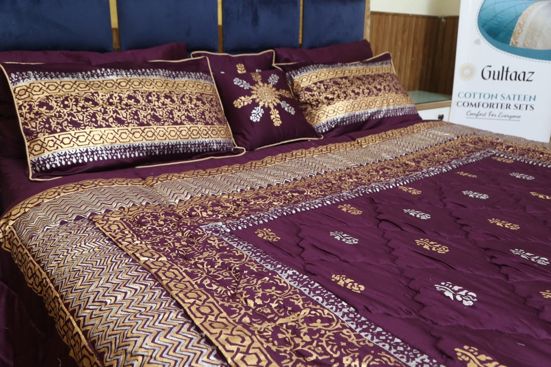 Comforter set (cotton sateen)