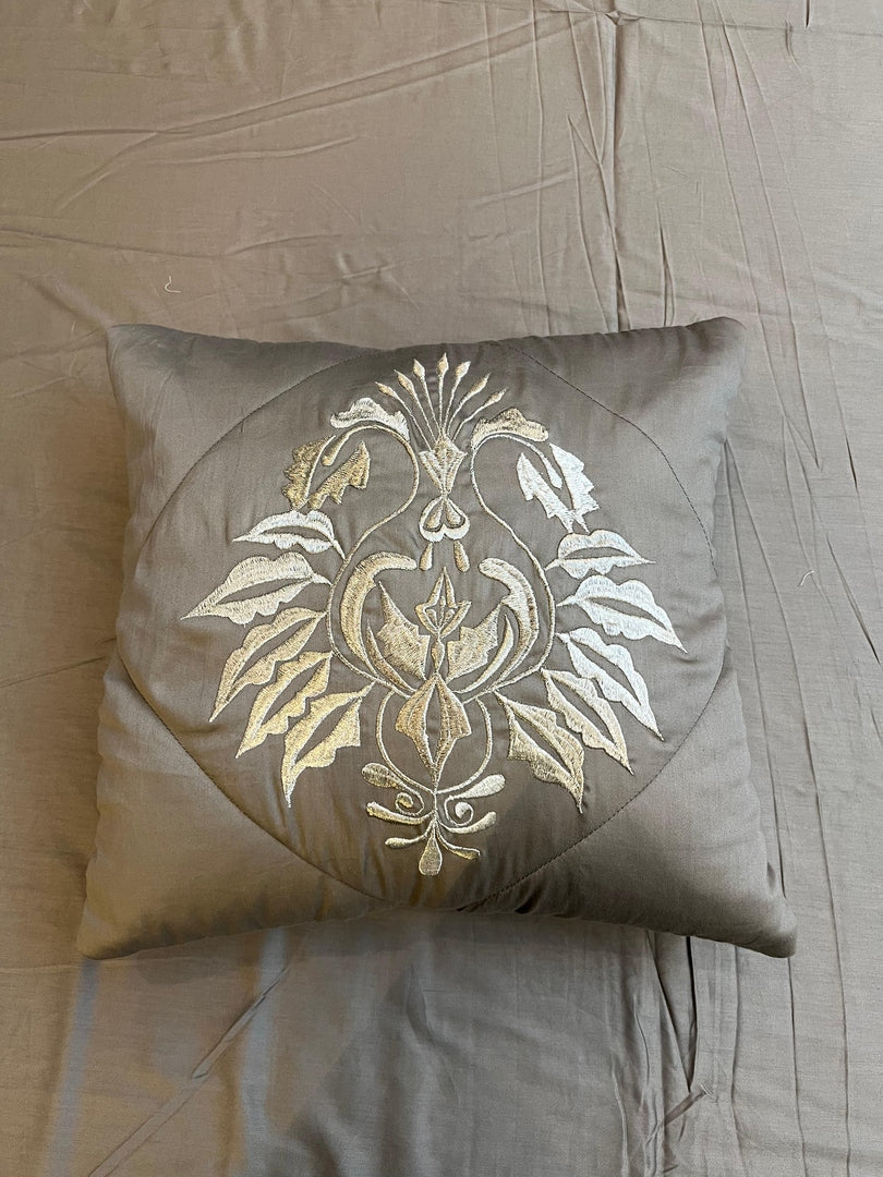 Embroidered Comforter Set For Summer 9 Pcs