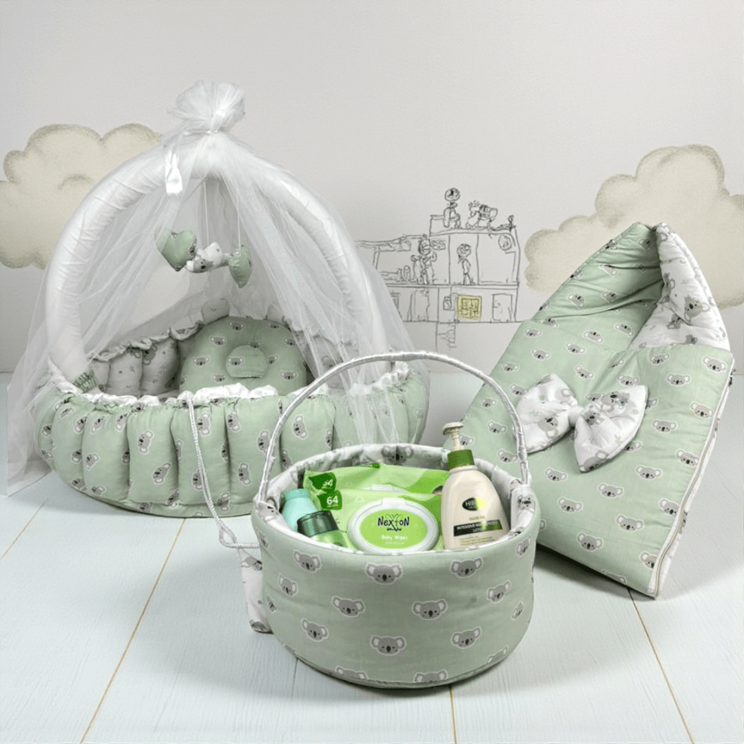 Bear Baby Snuggle Set