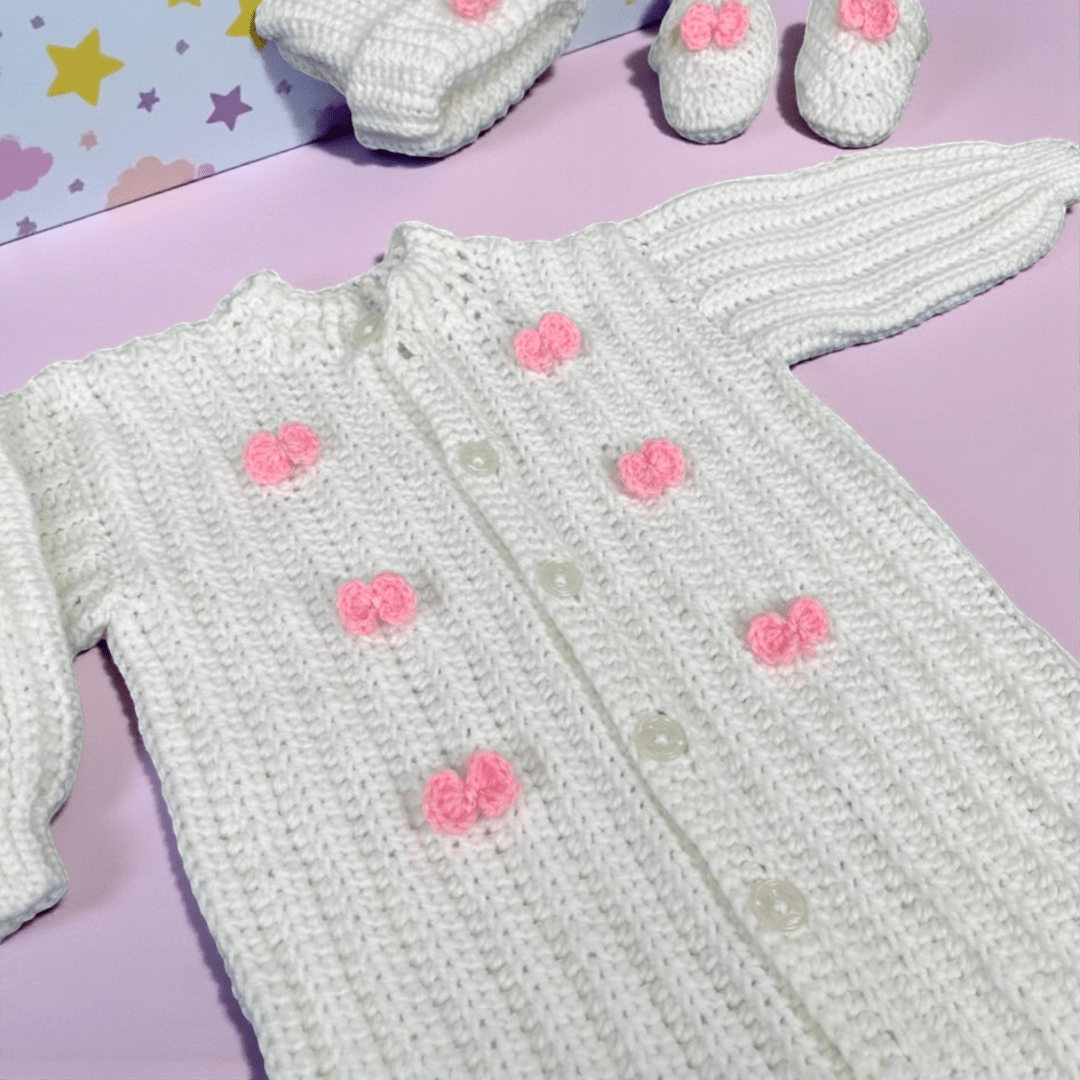 Knitted Romper Set