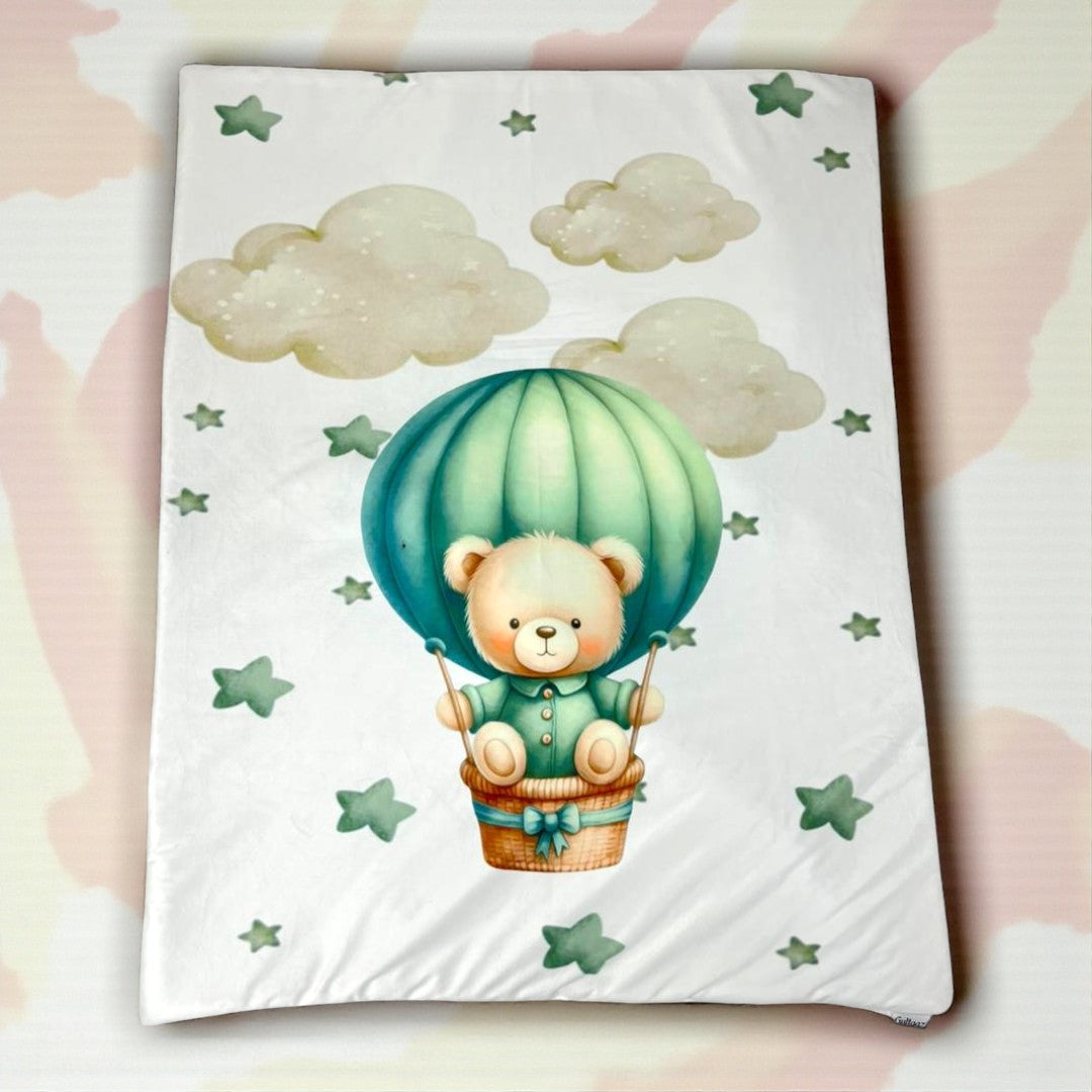 Screen Printed Baby Quilts