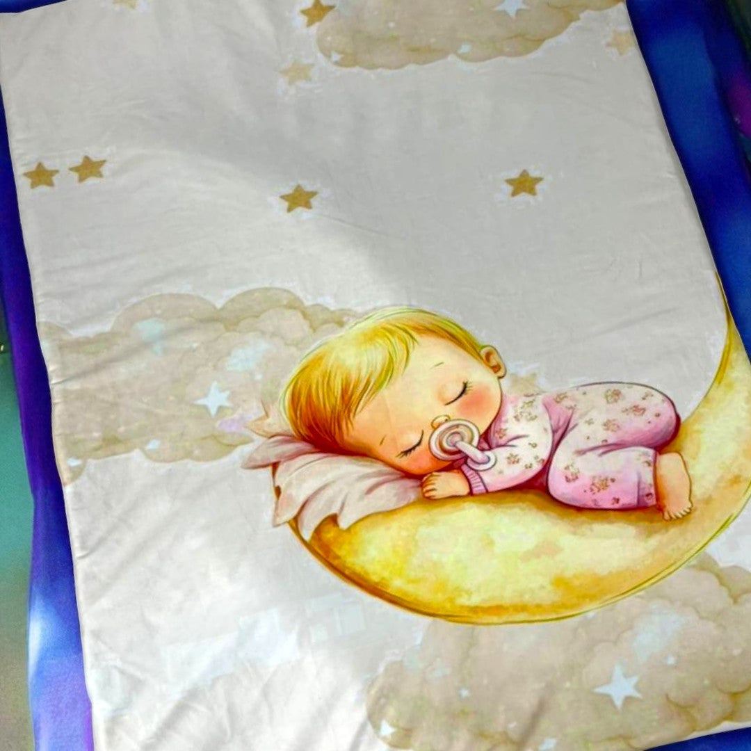 Screen Printed Baby Quilts