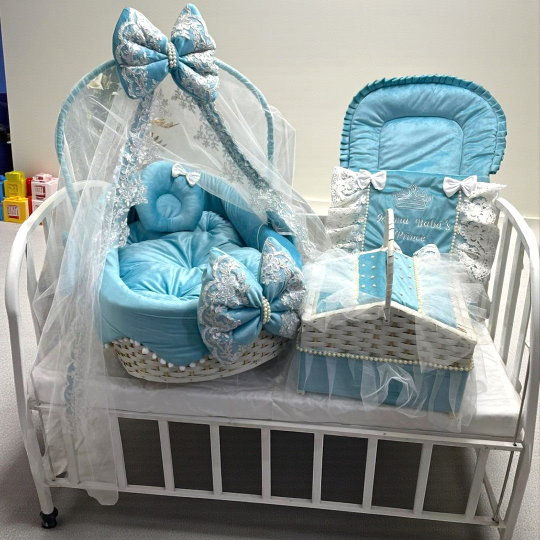 Baby Bassinet Set with Carry Nest