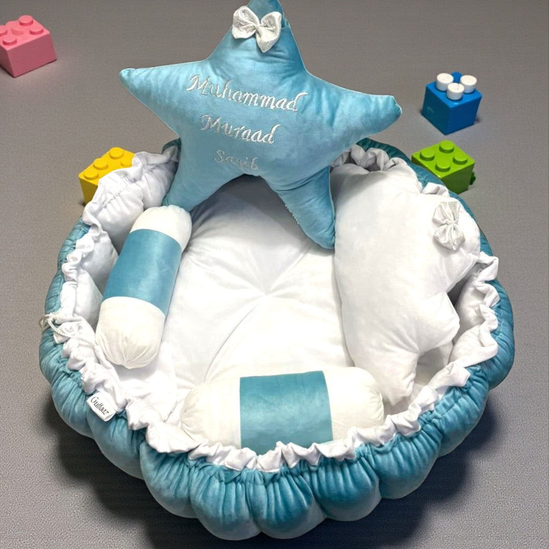 Baby Bassinet Set with Carry Nest