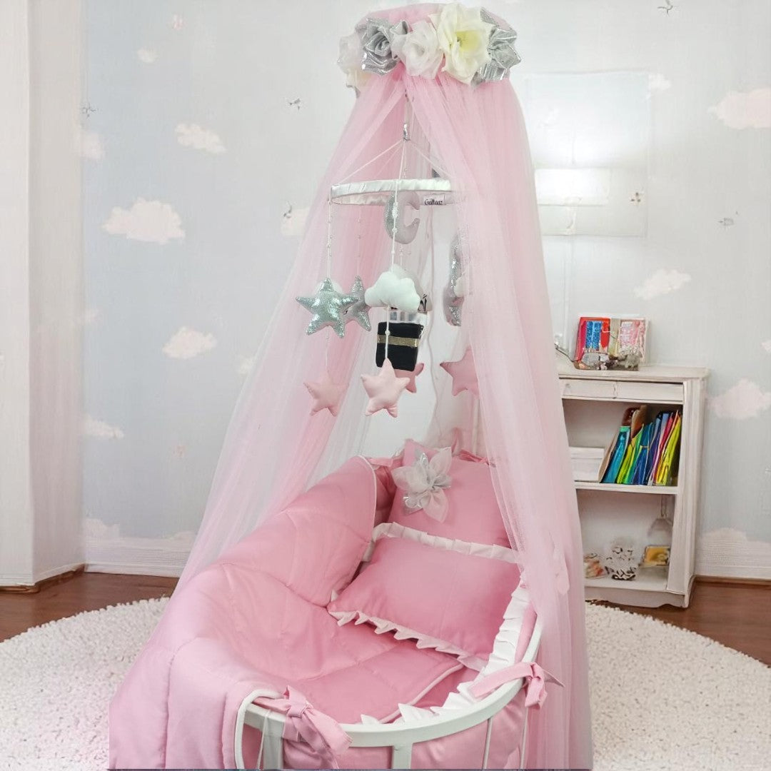Baby Cot Bedding with Baby Cot Stand