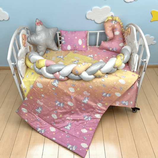 Rainbow Cot Bedding