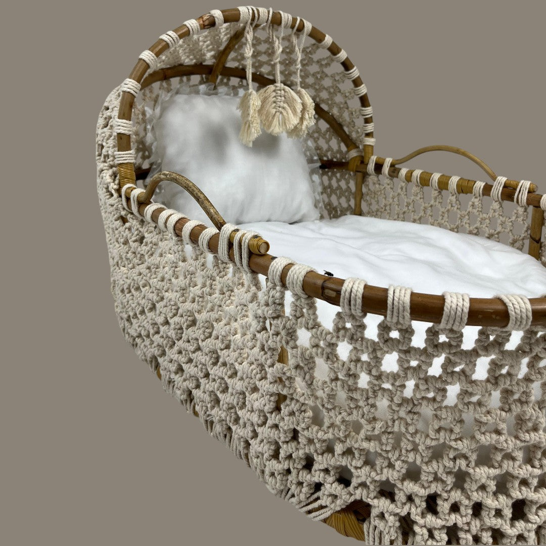 Baby Cradle Wooden Hand Made