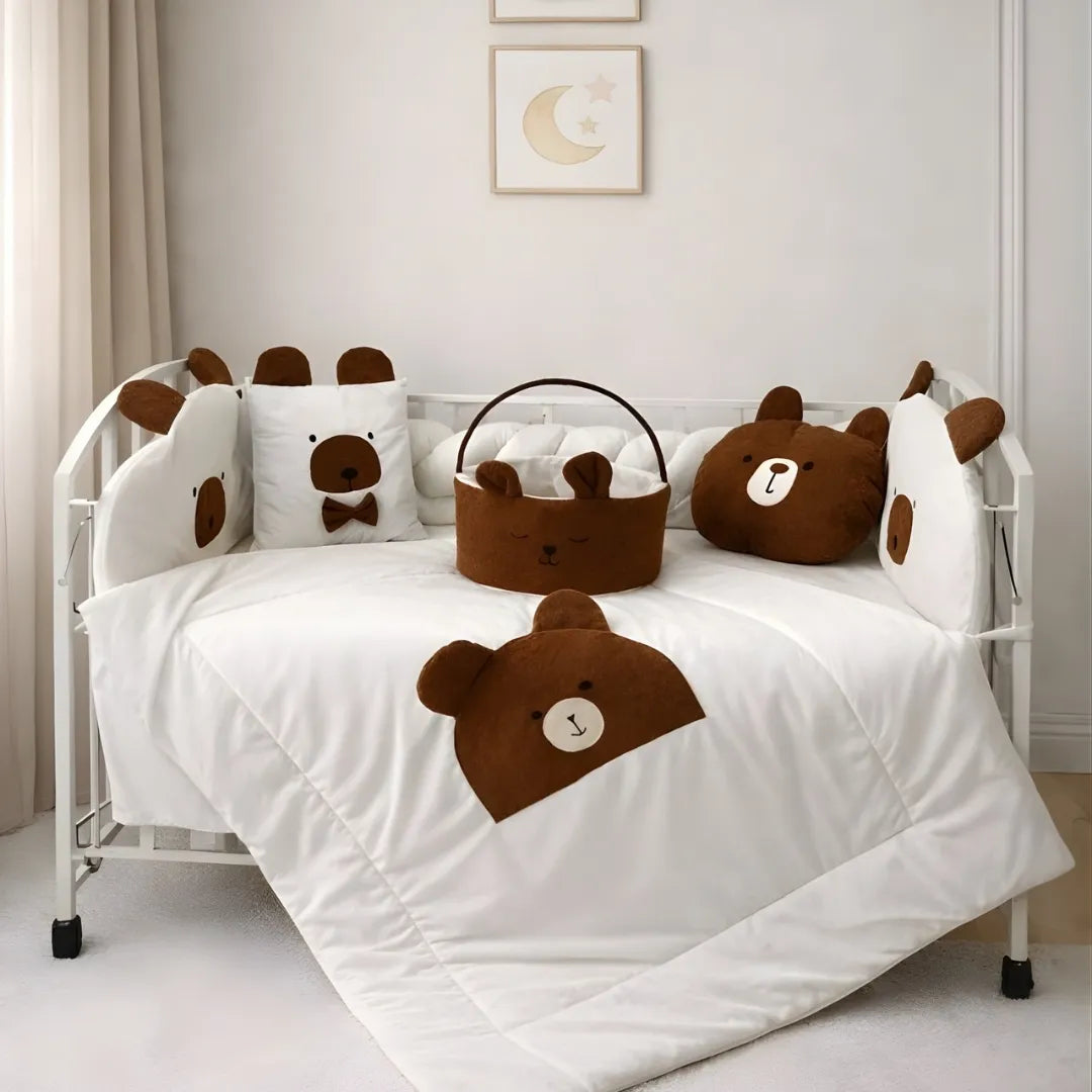 Teddy Bear Cot Bedding