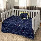 Blue Crib Bedding Set