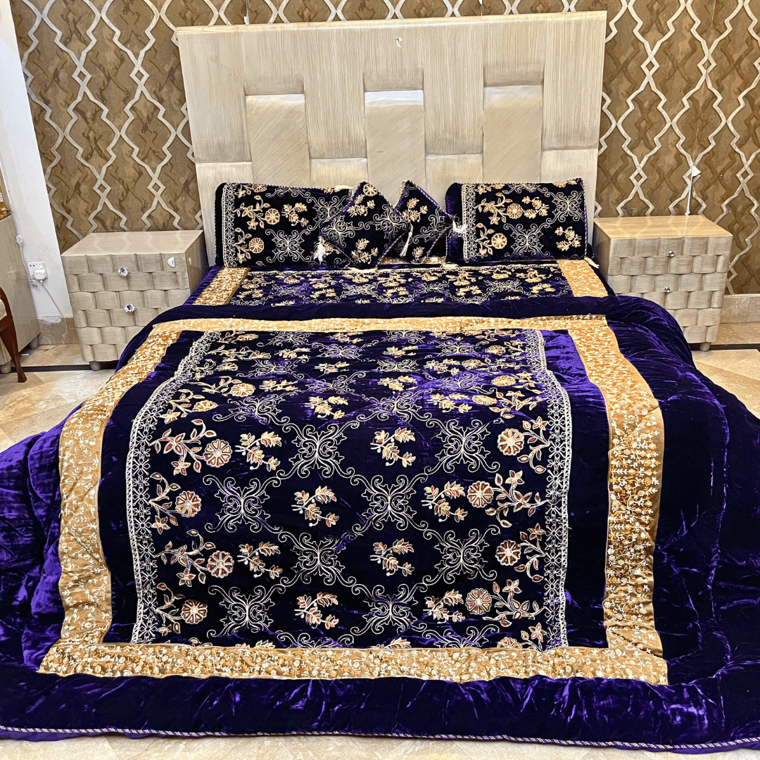 Embroidered Comforter Set
