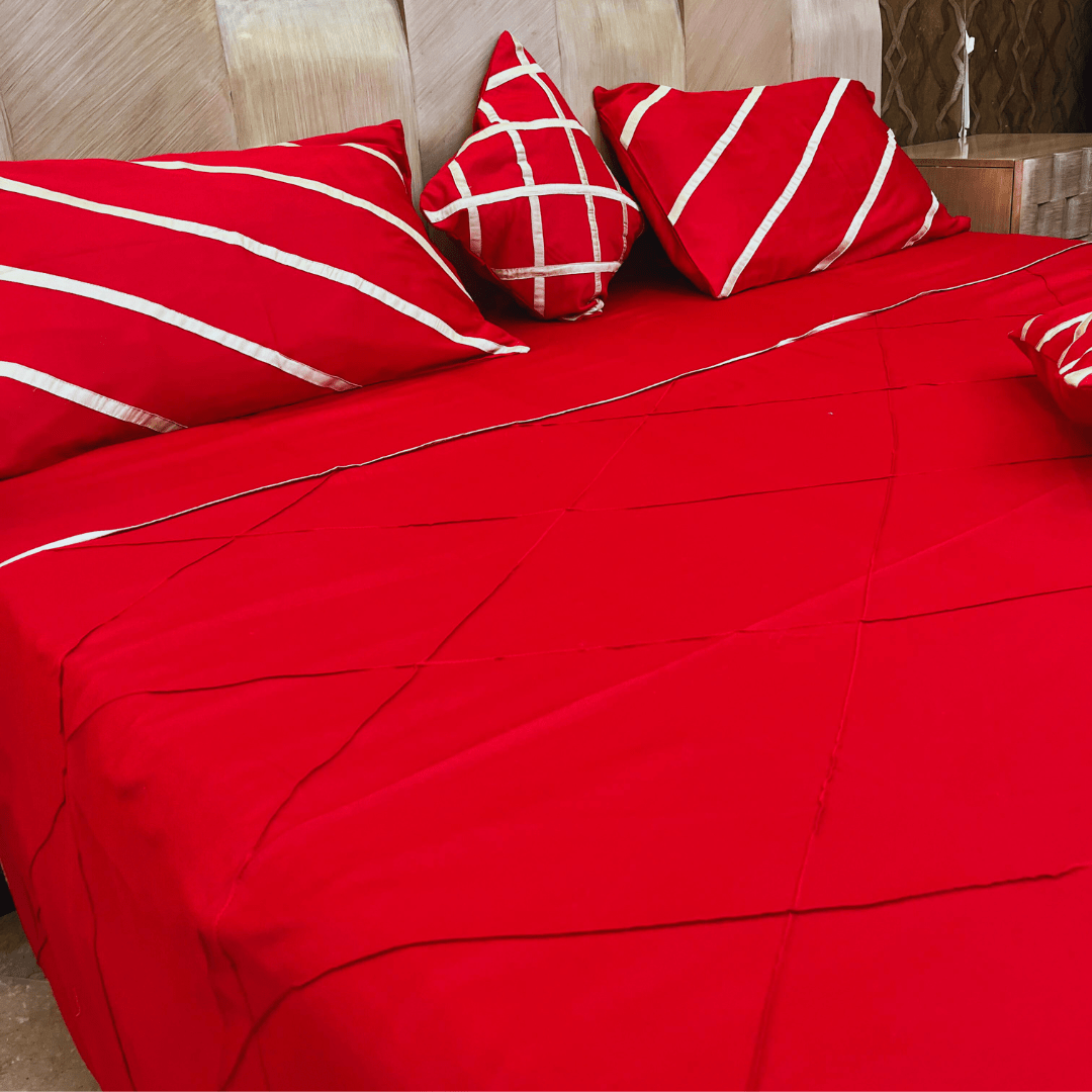 Red Rose BedSheet Set