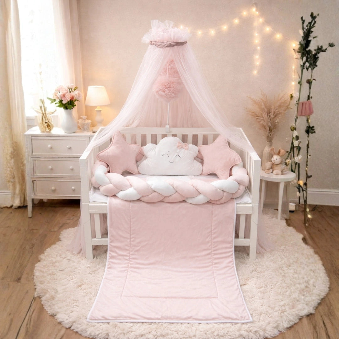 Pink Cot Bedding