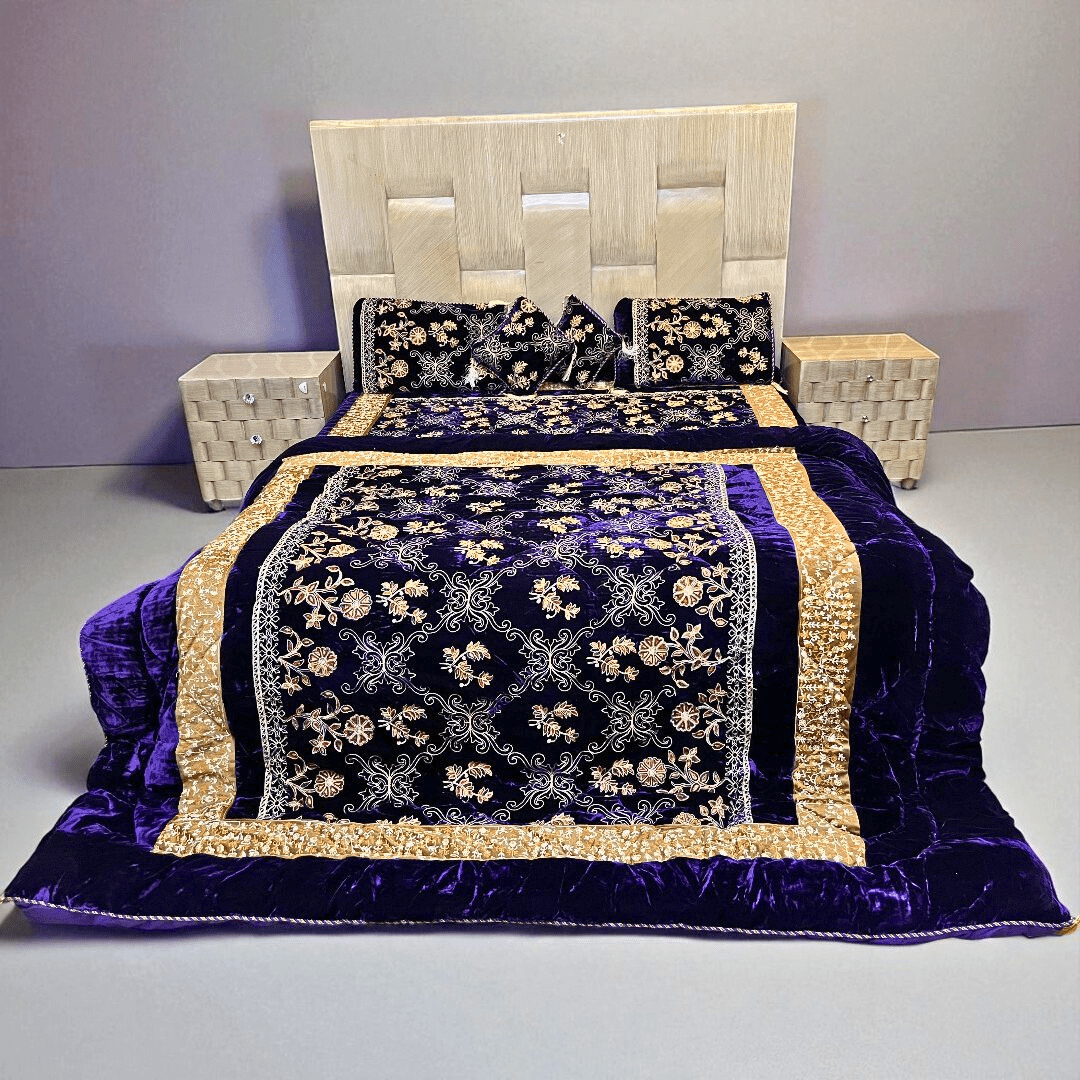 Embroidered Comforter Set