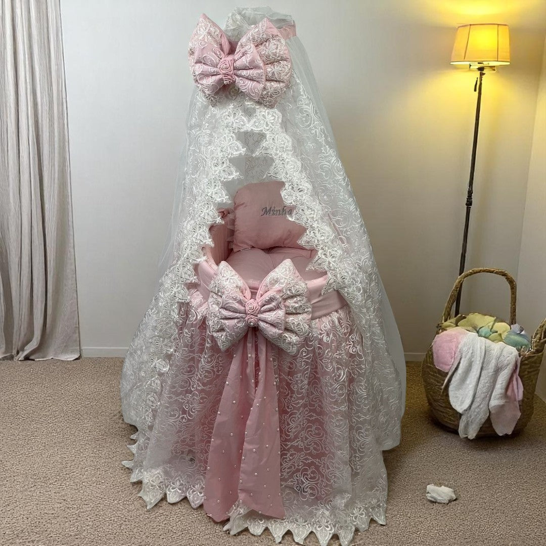 Tail Curtain Baby Bassinet