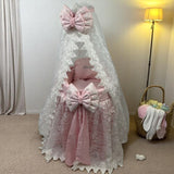Tail Curtain Baby Bassinet