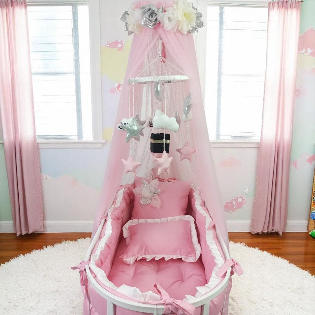 Baby Cot Bedding with Baby Cot Stand
