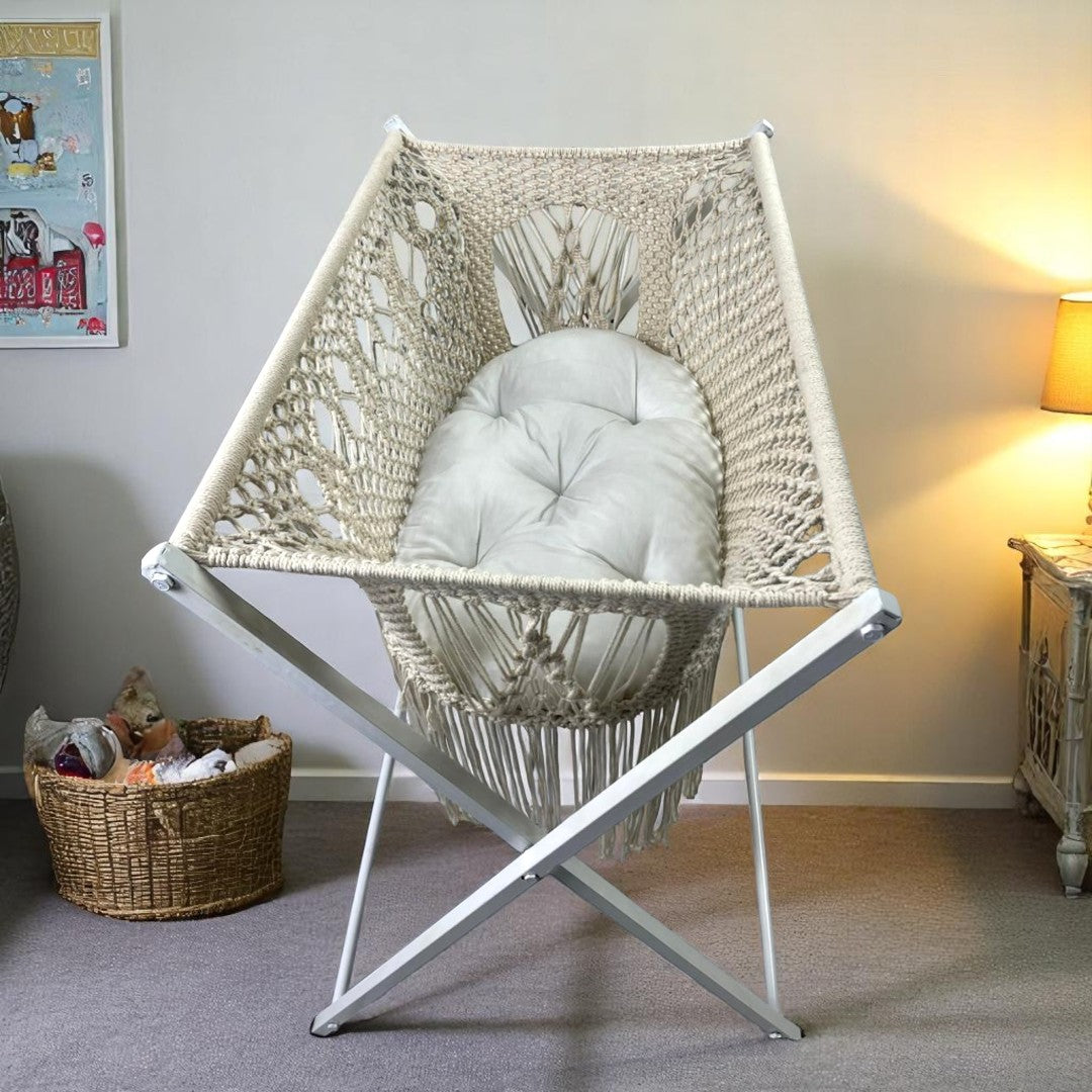 Hand Knot Baby Crib Bed