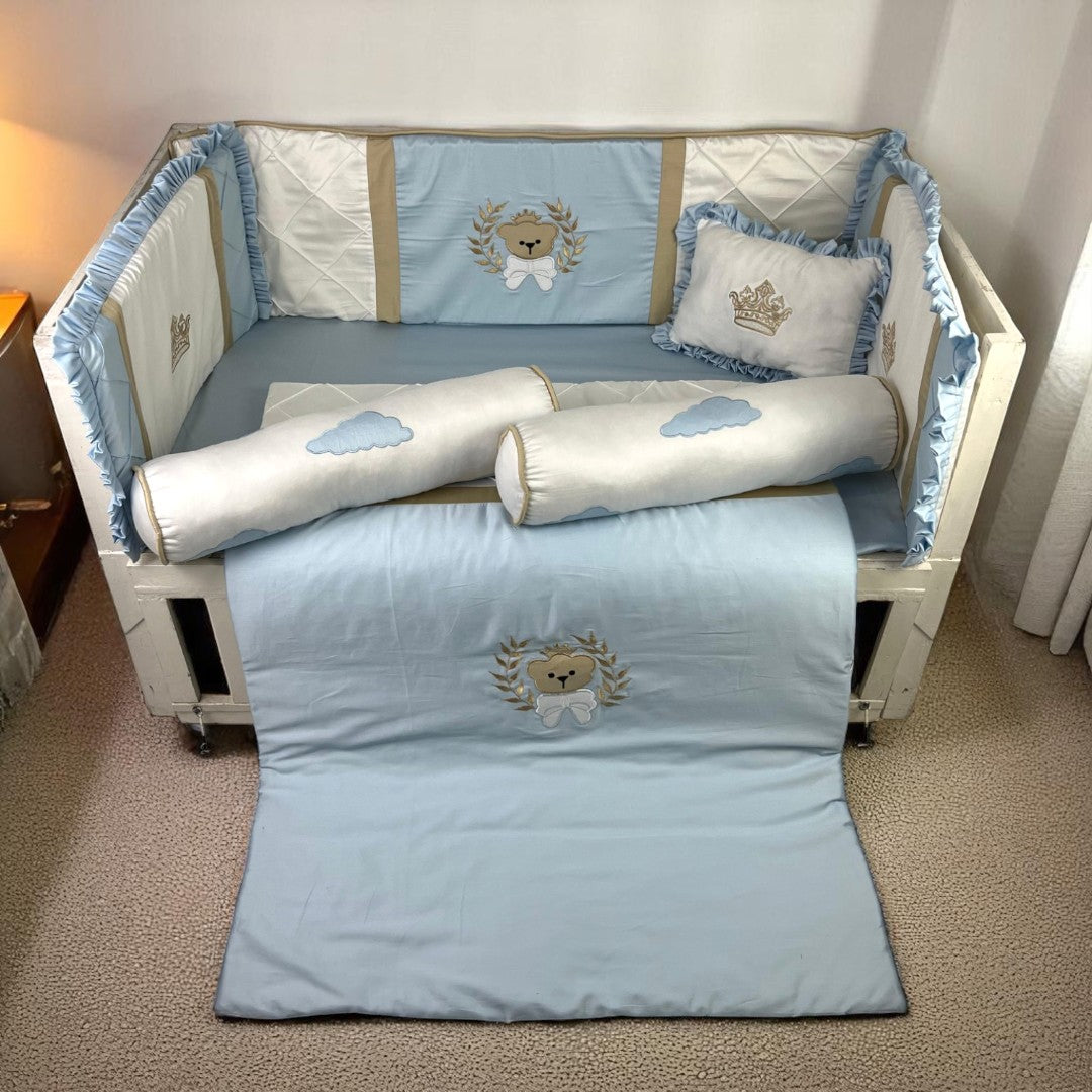 Bear Cot Bedding 9 Pcs