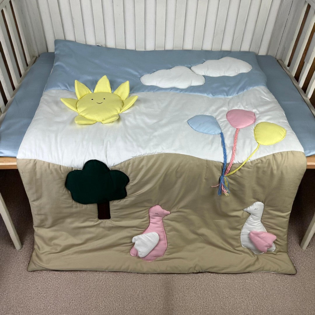 Baby Cot Bedding 8 Pcs