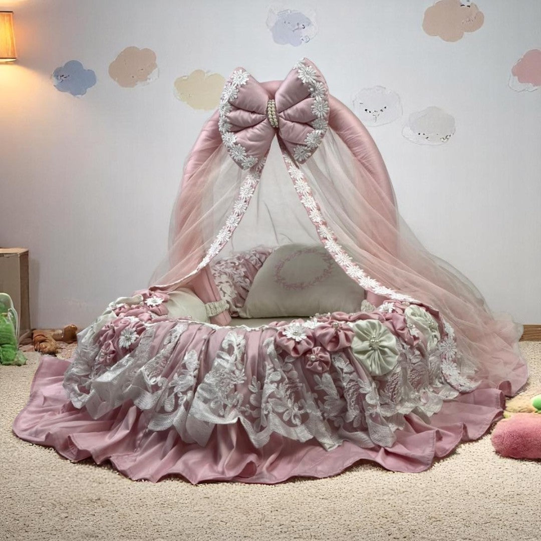 Floral Baby Bassinet