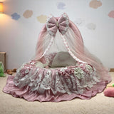 Floral Baby Bassinet