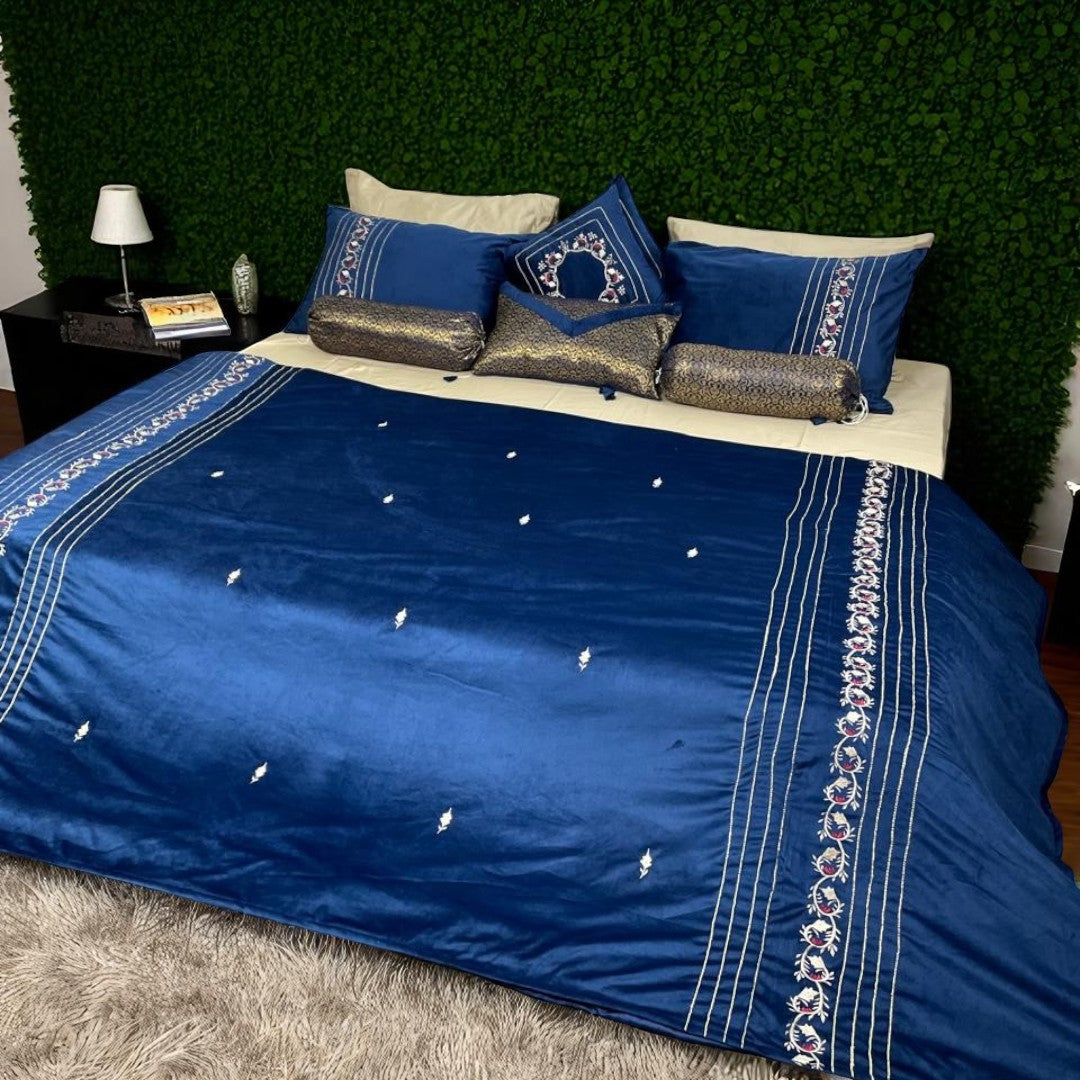 Embroidered Comforter Set