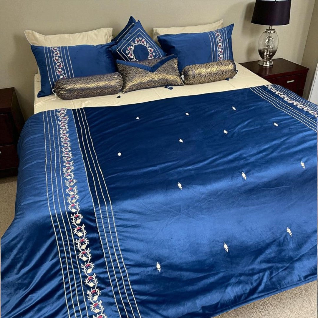 Embroidered Comforter Set
