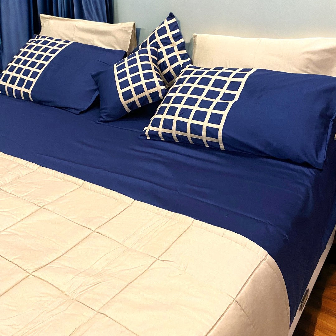 Patch Work Comforter 8 pcs  Set
