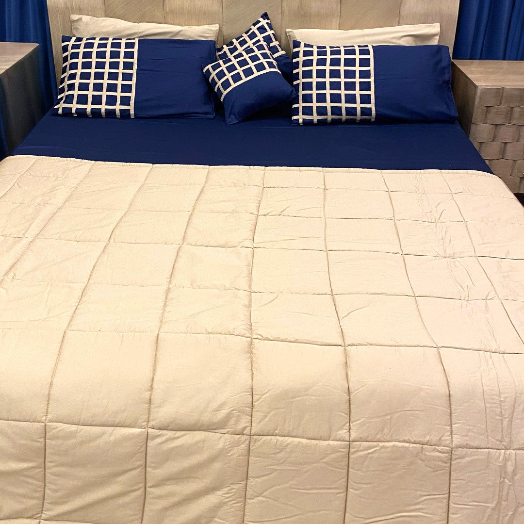 Patch Work Comforter 8 pcs  Set