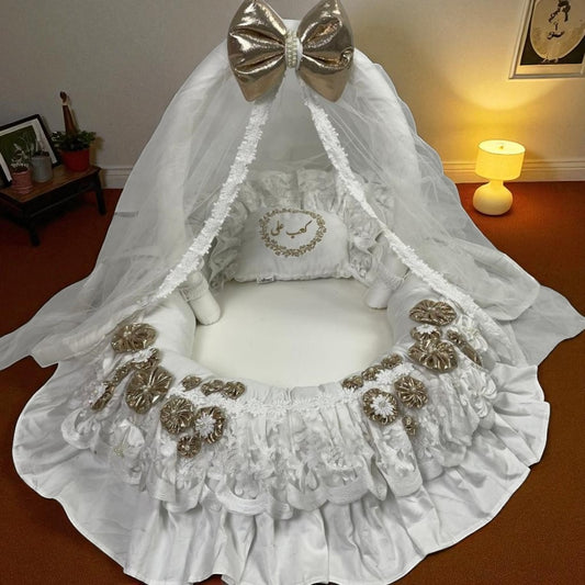 Floral Baby Bassinet