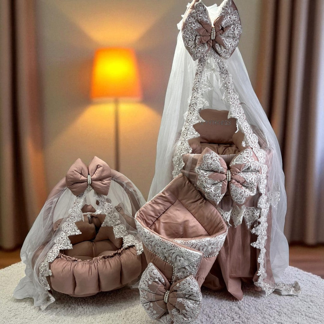 Baby Bassinet Long Tail Set