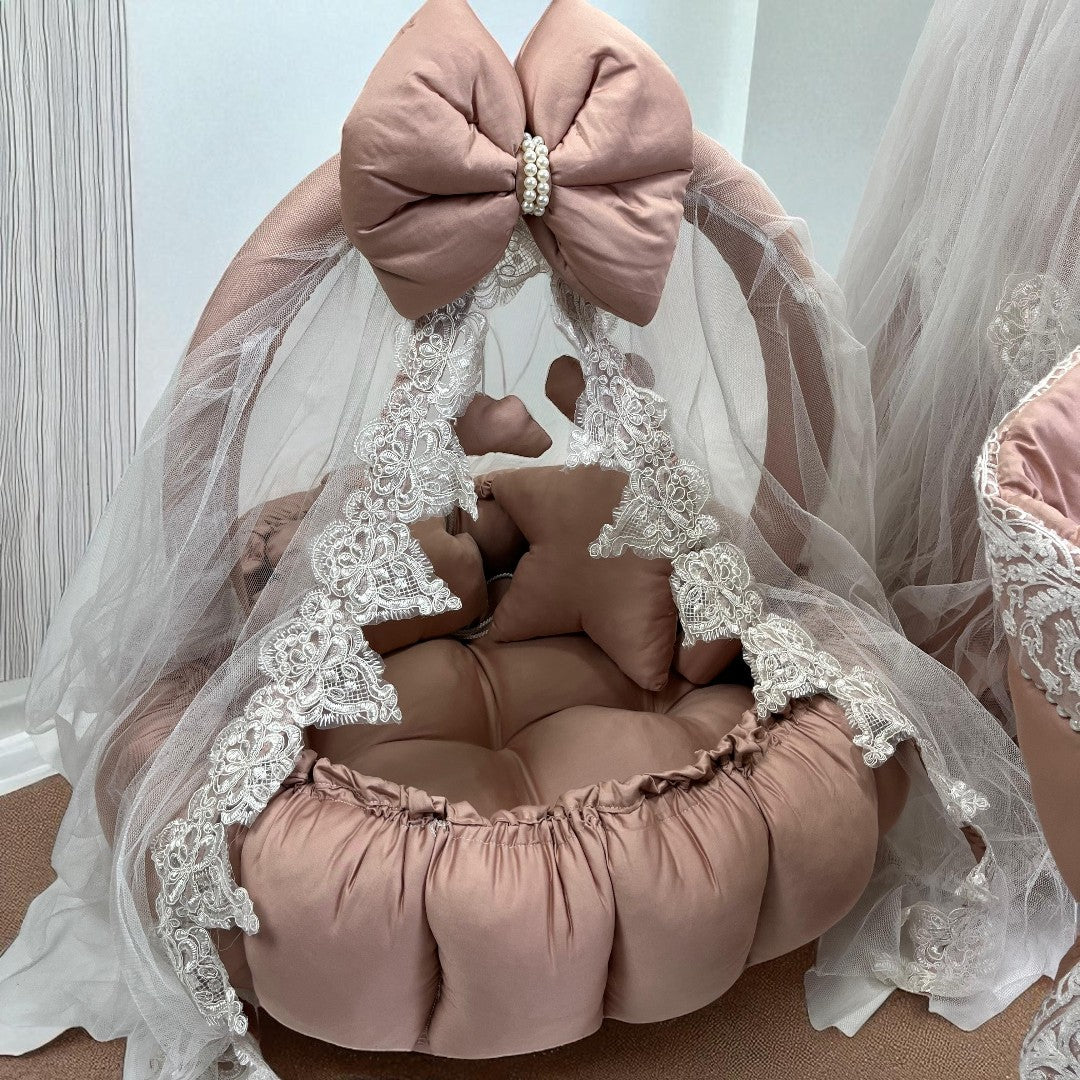 Baby Bassinet Long Tail Set