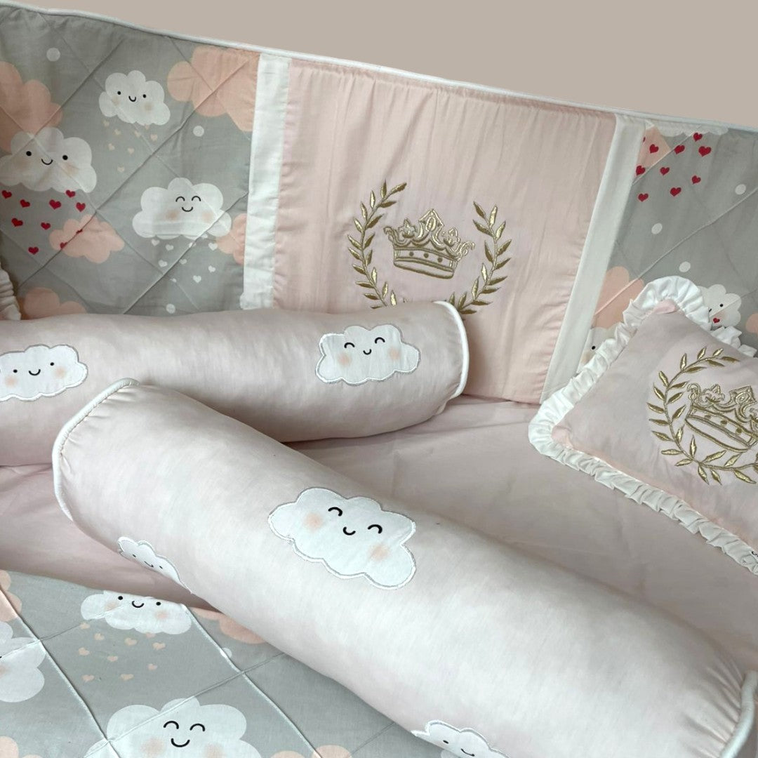Baby Cot Bedding with Canopy