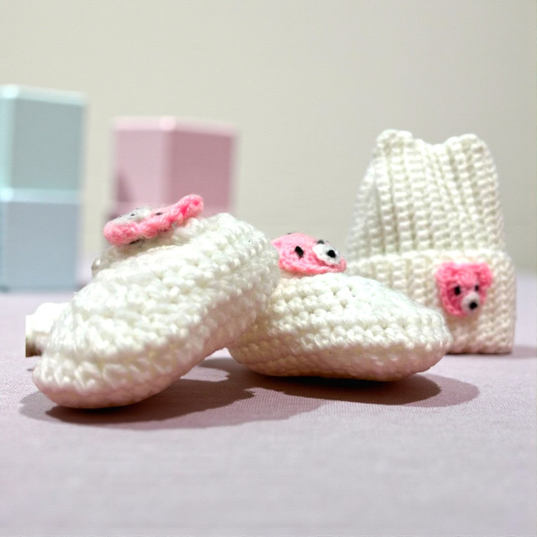 Baby Romper Wollen Set