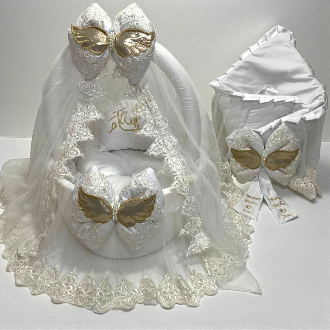 Baby Bassinet with Carry Nest