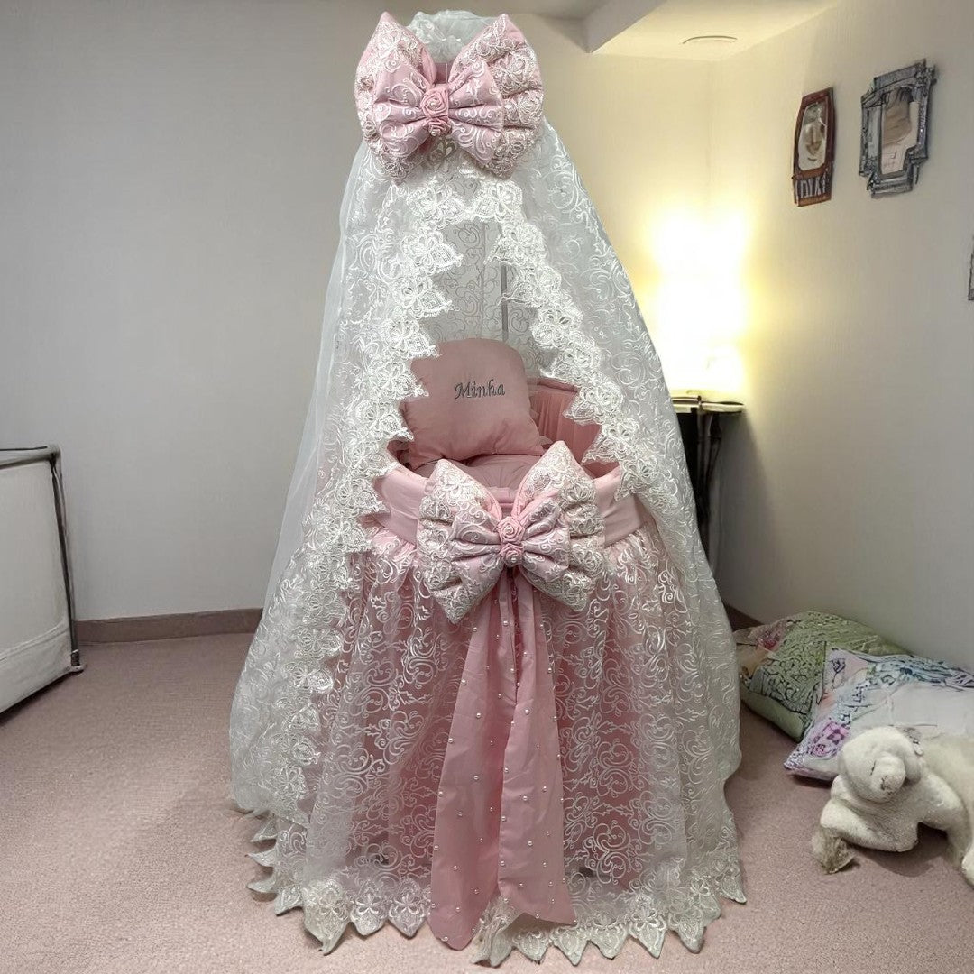 Tail Curtain Baby Bassinet