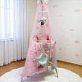 Baby Cot Bedding with Baby Cot Stand