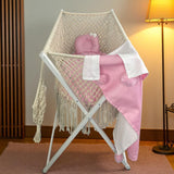 Hand Knot Baby Crib Bed
